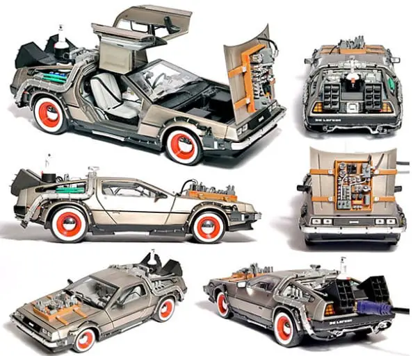 Back to the future inspiration for cool hydrogen fuel remote control model