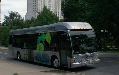 Hydrogen Fuel Powered Bus