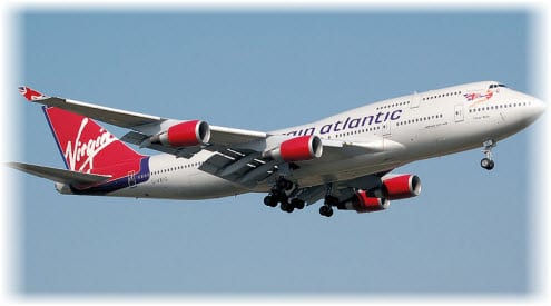Virgin Atlantic to be powered by waste gas by 2014