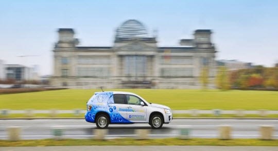 Hydrogen vehicles tested in France surpass expectations of government officials