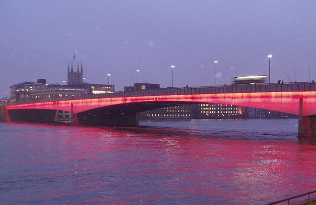 London Bridge to receive lighting update from GE and EDF Energy