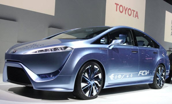 Toyota Hydrogen Fuel Car