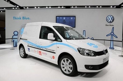 volkswagen caddy electric