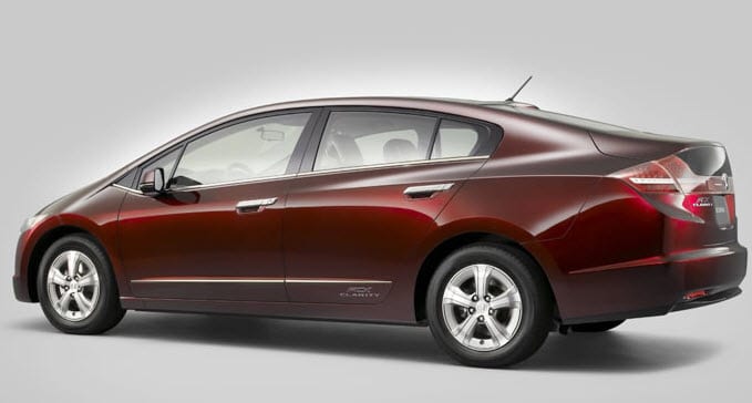 Honda FCX Clarity a surprise backup energy system powered by hydrogen and solar energy