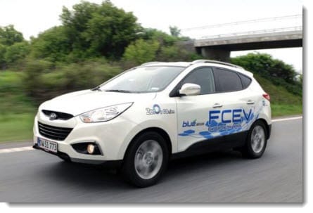 Hyundai hydrogen fuel SUV