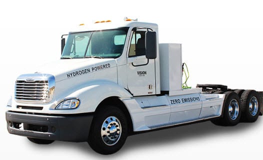 Tyrano hydrogen fuel cell truck