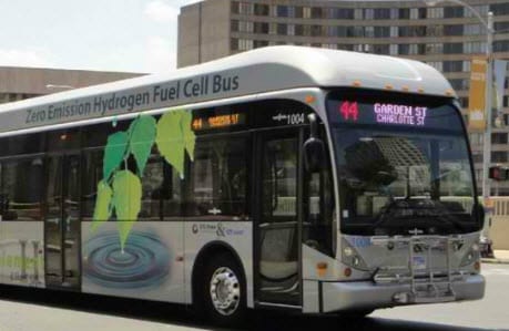 hydrogen fuel cell bus