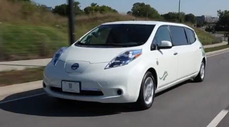 Nissan stretches the LEAF into a new luxury vehicle 1