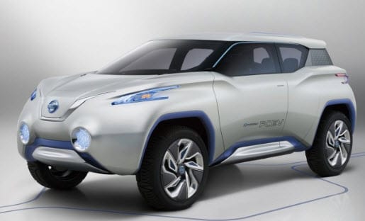 Nissan Terra hydrogen powered car