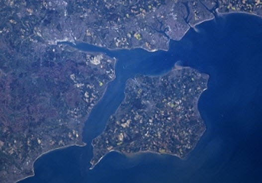 Satelite photo of Isle of Wight ecoisland - Wikipedia