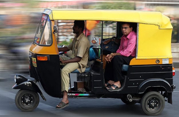 Hydrogen powered autorickshaws making the streets of Delhi cleaner