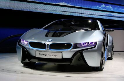 BMW i8 concept car - electric cars