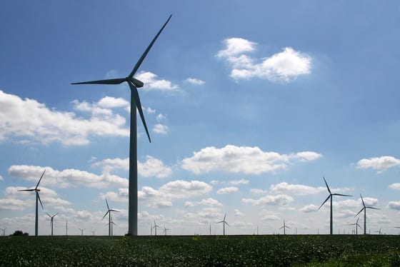 General Electric developing new wind turbines blades made out of fabric