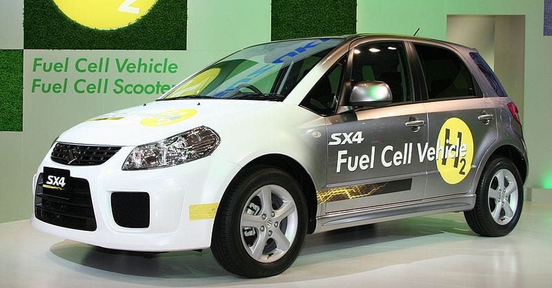 Suzuki SX4 Hydrogen Fuel Cell Vehicle