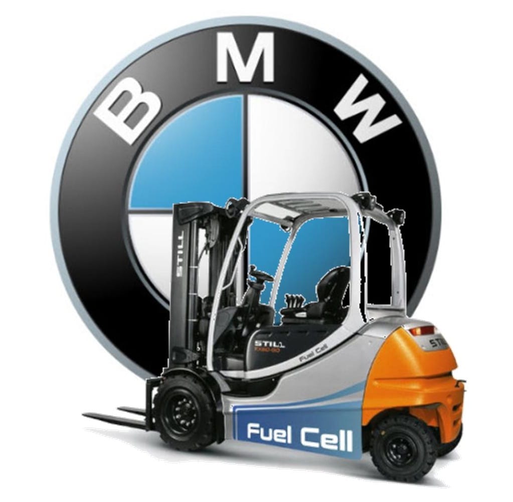 BMW Hydrogen Fuel Materials Handaling Vehicles