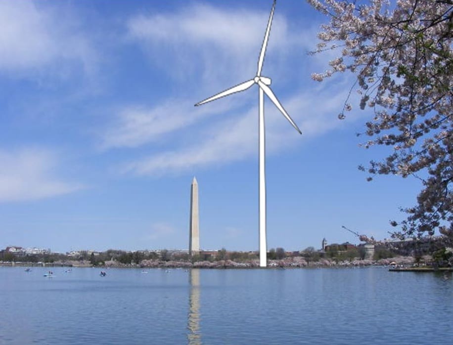 DC uses wind energy to become bastion of sustainability