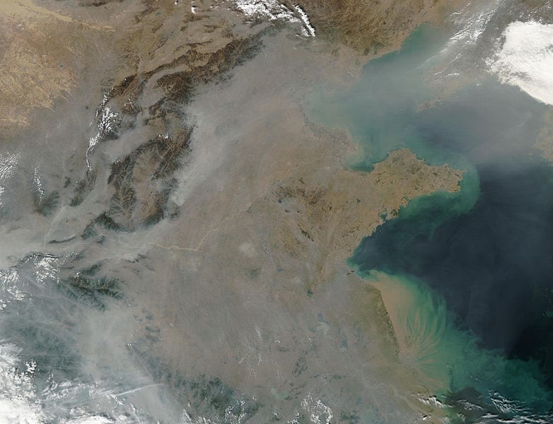 Air Pollution China - Hydrogen Fuel Investment