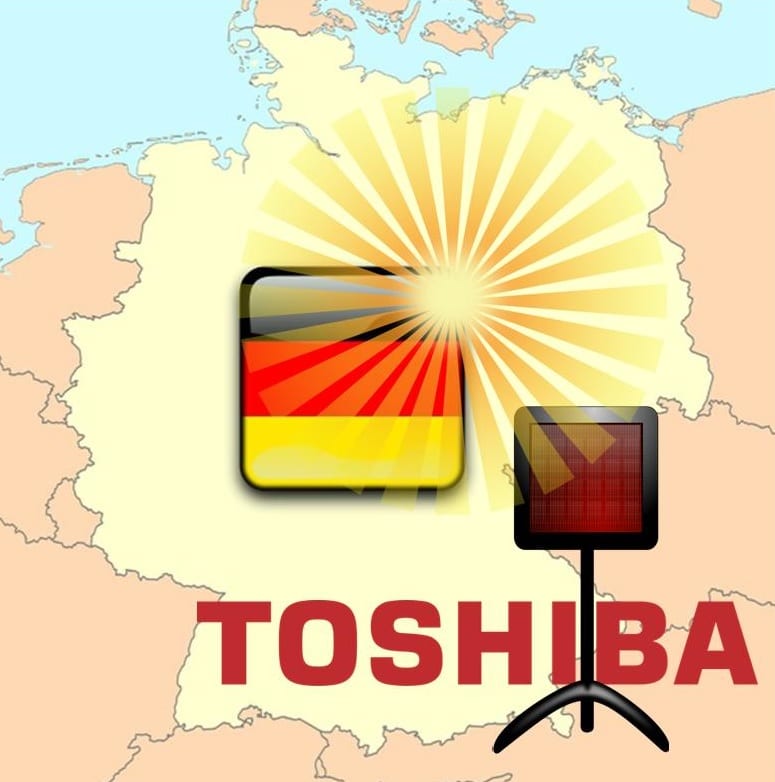 German Solar Energy Market and Toshiba