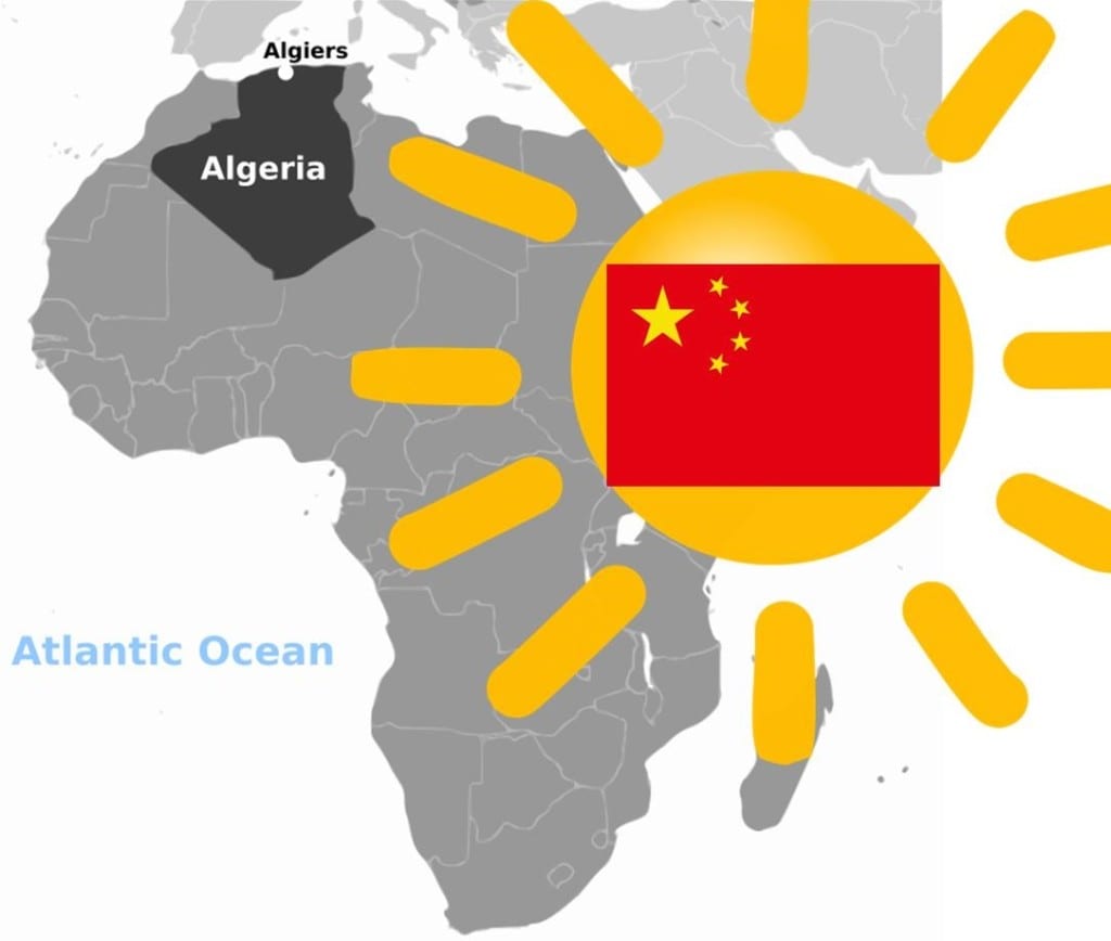 chinese solar energy project in algeria
