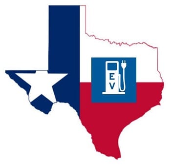 Texas - Electric Vehicles Charging Stations