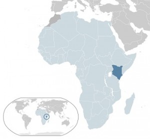 Geothermal Energy - Kenya on map
