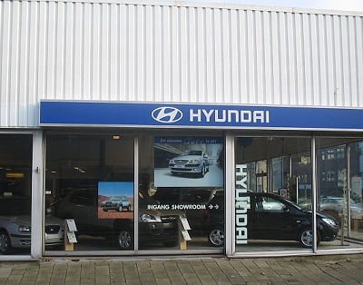 Hydrogen Fuel Cells - Hyundai Showroom