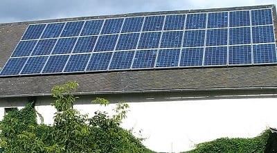 Solar Energy - Solar Panels on house