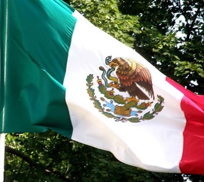 Wind Energy Growth - Mexico Flag