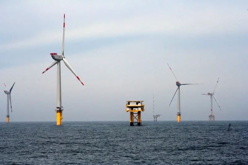 Offshore Wind Energy - Wind Turbines in Water