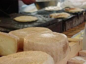 Biogas made from cheese