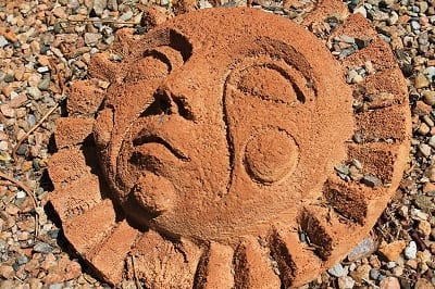Solar Energy New Mexico - Southewestern Art Sun Face