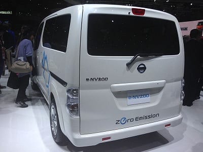 Solid Oxide Fuel Cells - Nissan e-NV200 prototype