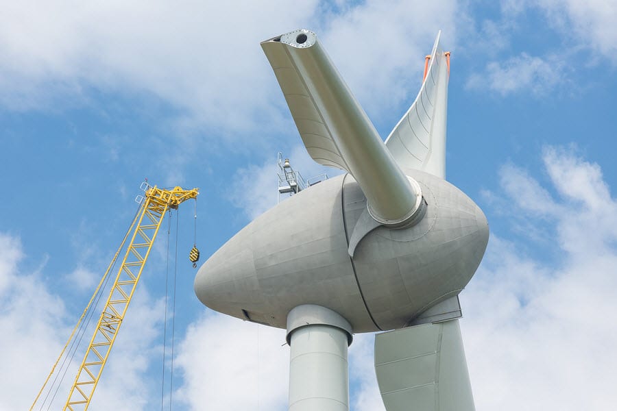 Offshore Wind Energy Funding - Building Wind Turbine