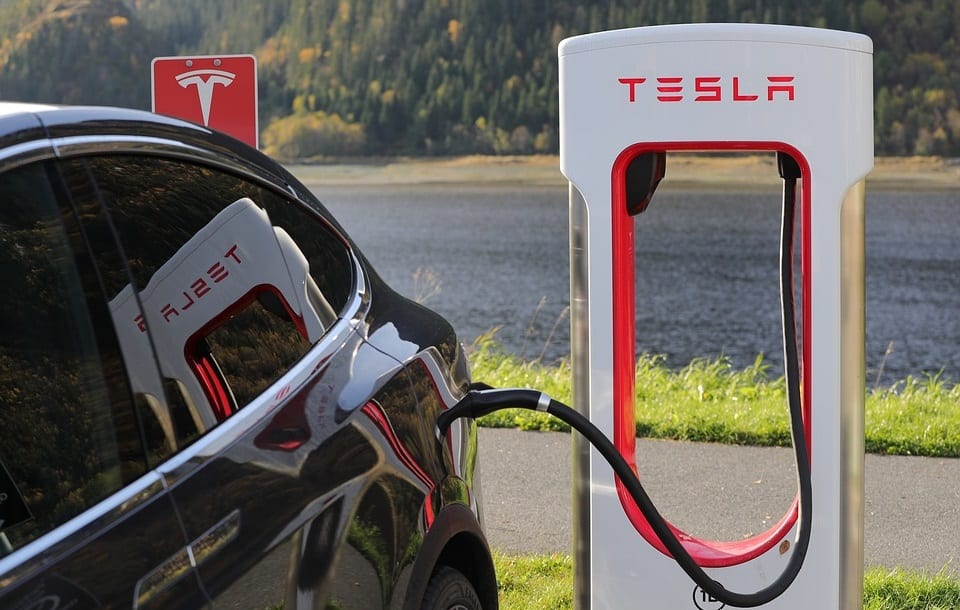 Electric Vehicles - Tesla Charging Station