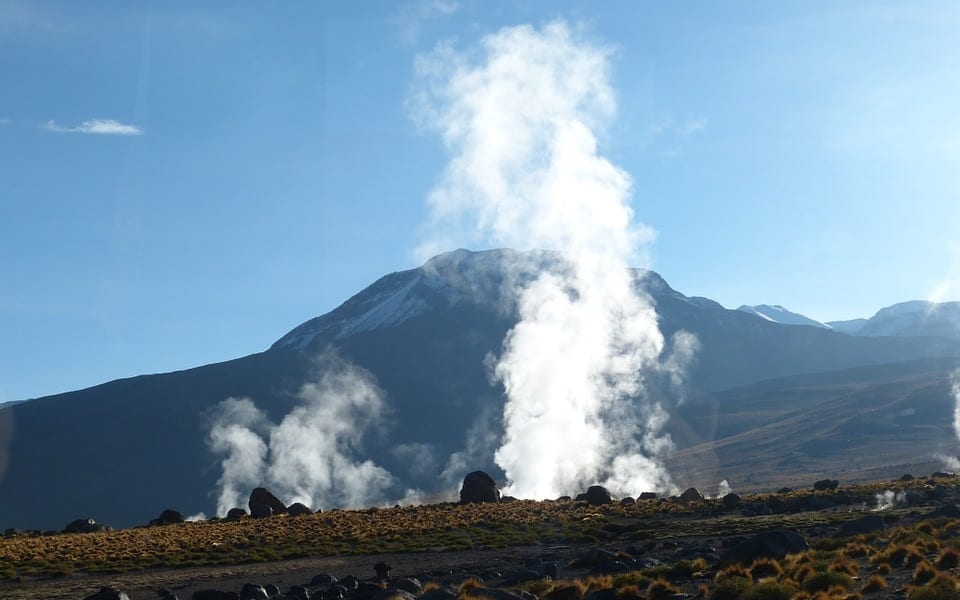 Geothermal Energy - Landscape in South America