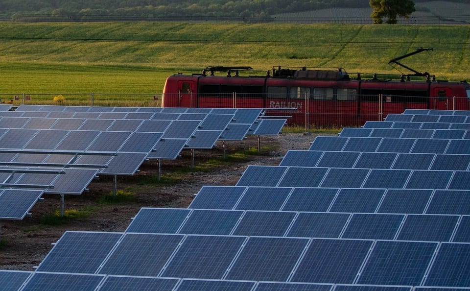 Solar Energy - Solar Cells in Field