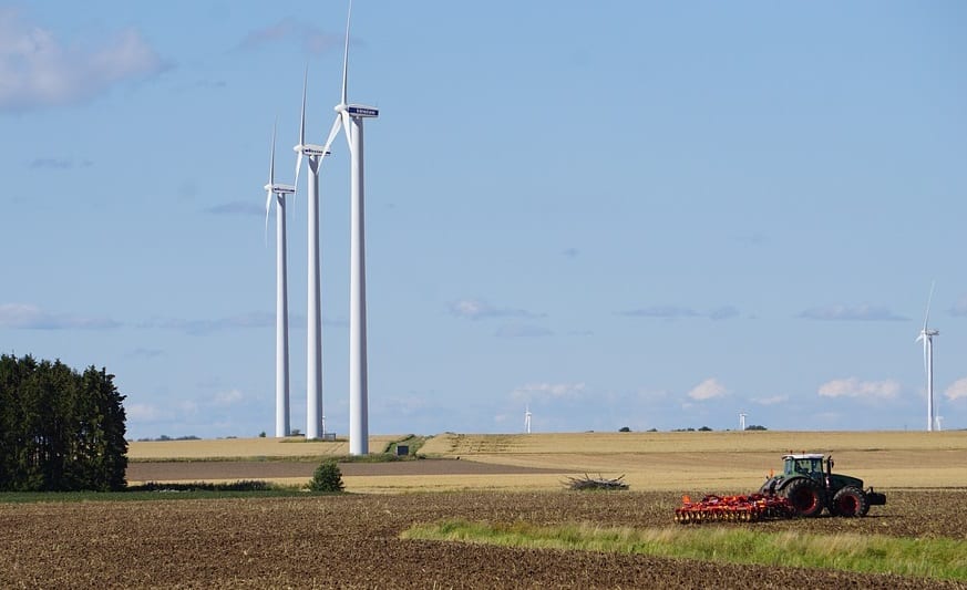 Wind Energy in Sweden - Wind turbine farm