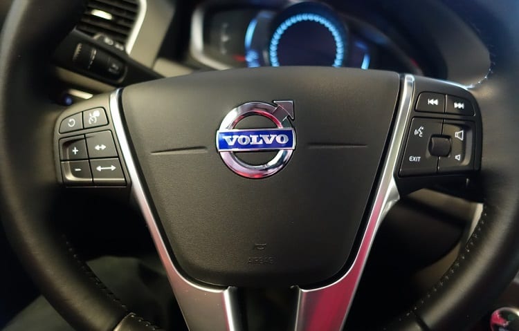 Volvo Steering Wheel - Hydrogen Fuel cells