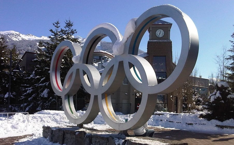 Clean Vehicles - Olympic Rings - Winter Olympics
