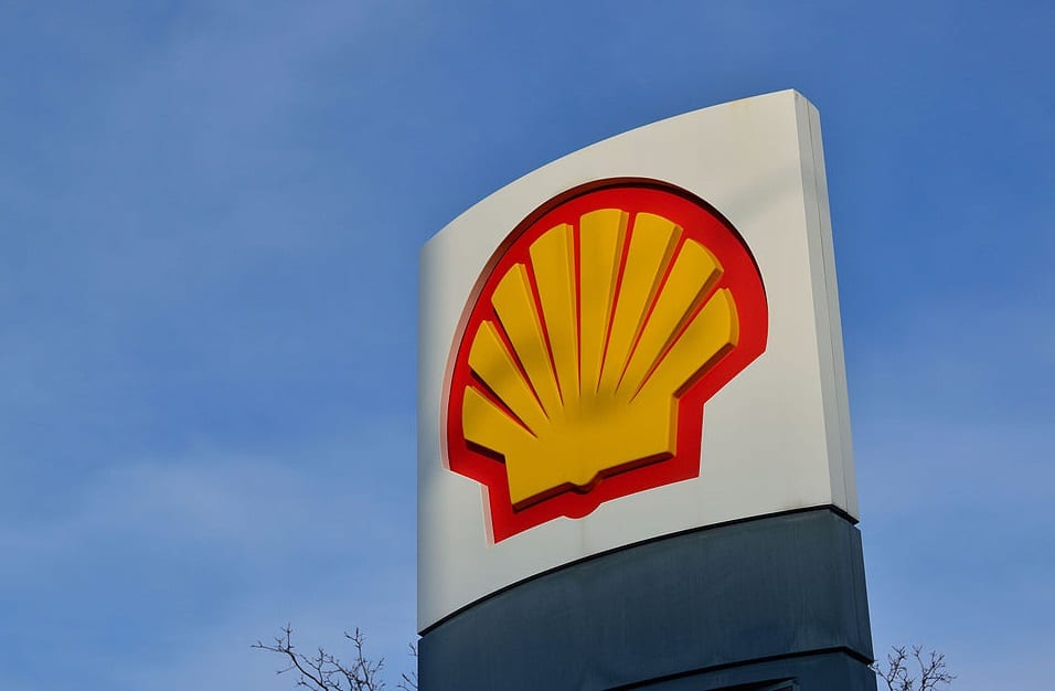 Hydrogen Fuel - Shell Gas Station - Shell logo