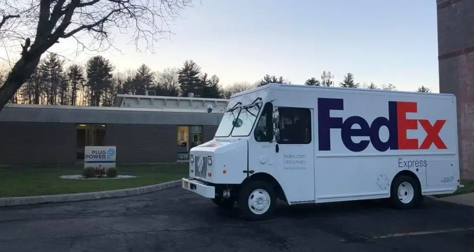 FedEx launches a new fuel cell vehicle in New York