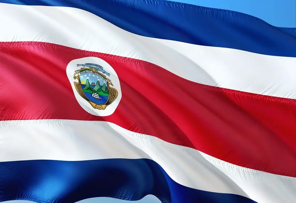 Hydrogen Powered Transportation - Costa Rica Flag