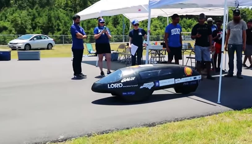 Hydrogen fuel cell car sets new Guiness World Record