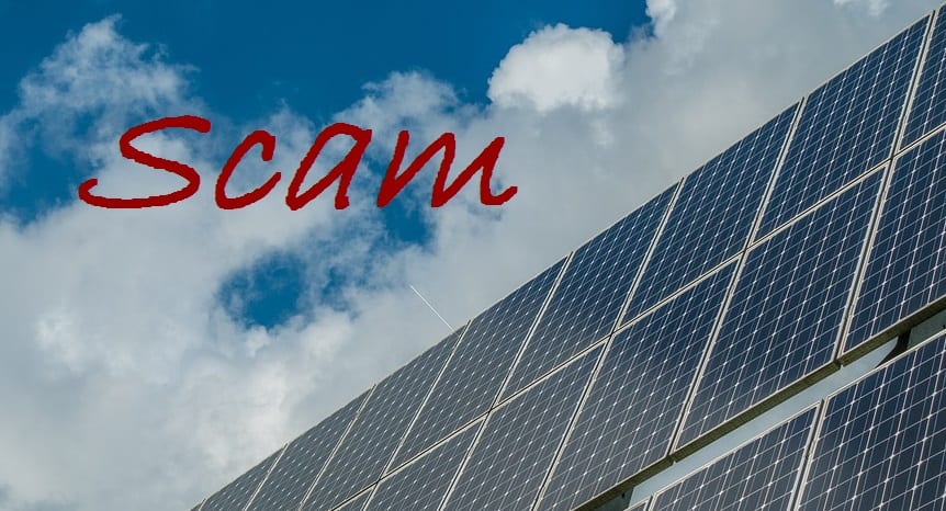 Solar Panels Scam - Solar Panels