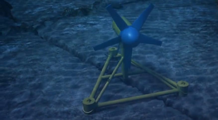 First tidal energy plant in France receives important tech upgrade