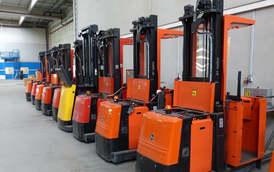 Hydrogen fuel cell forklift launched by Linde Material Handling.