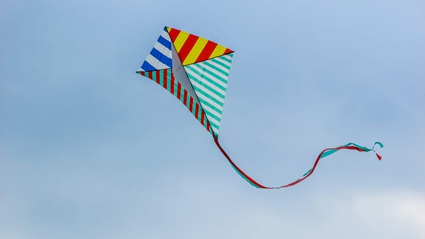 Kite wind power - kite flying