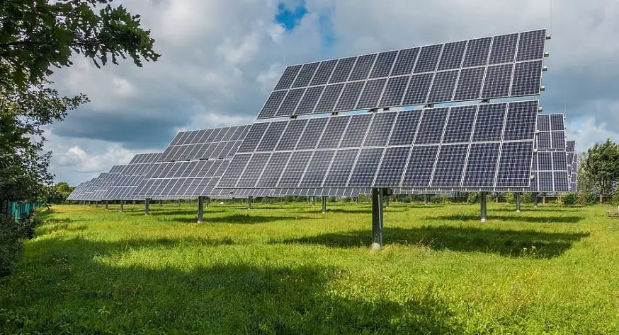 Commercial solar energy project - solar farm