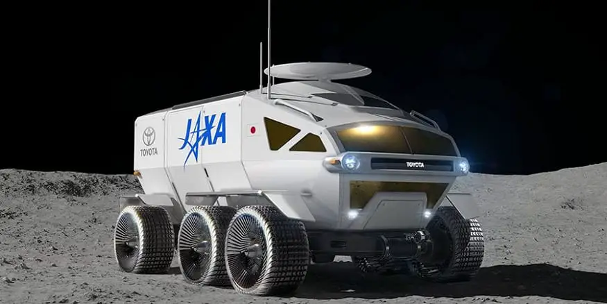 Toyota Hydrogen Moon Rover - Toyota Lunar Concept Rover Jaxa - concept image