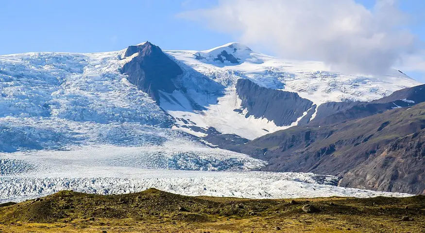 Iceland Climate Change - glacier - mountain